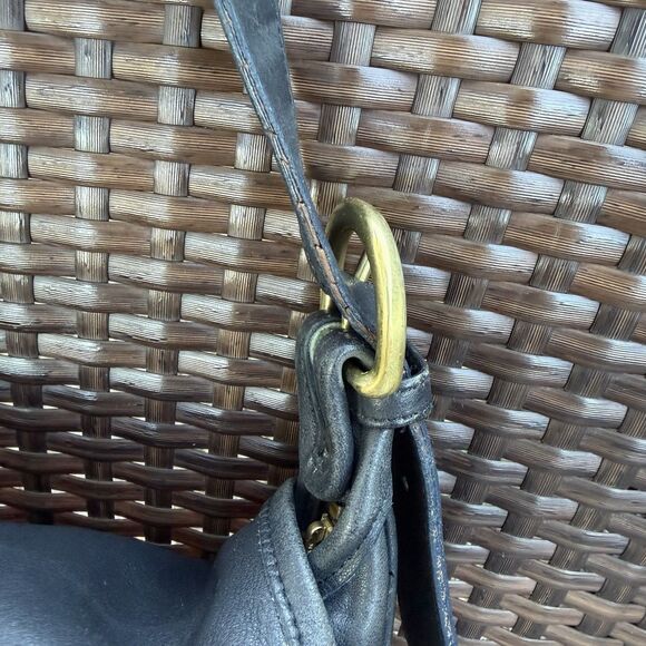 Coach 4115 Black Whitney Legacy Leather Crossbody Purse 1994 Bag - Picture 4 of 9